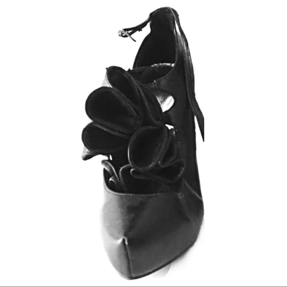 🖤La Rose Black Platform Heels Size 7 - Picture 4 of 8